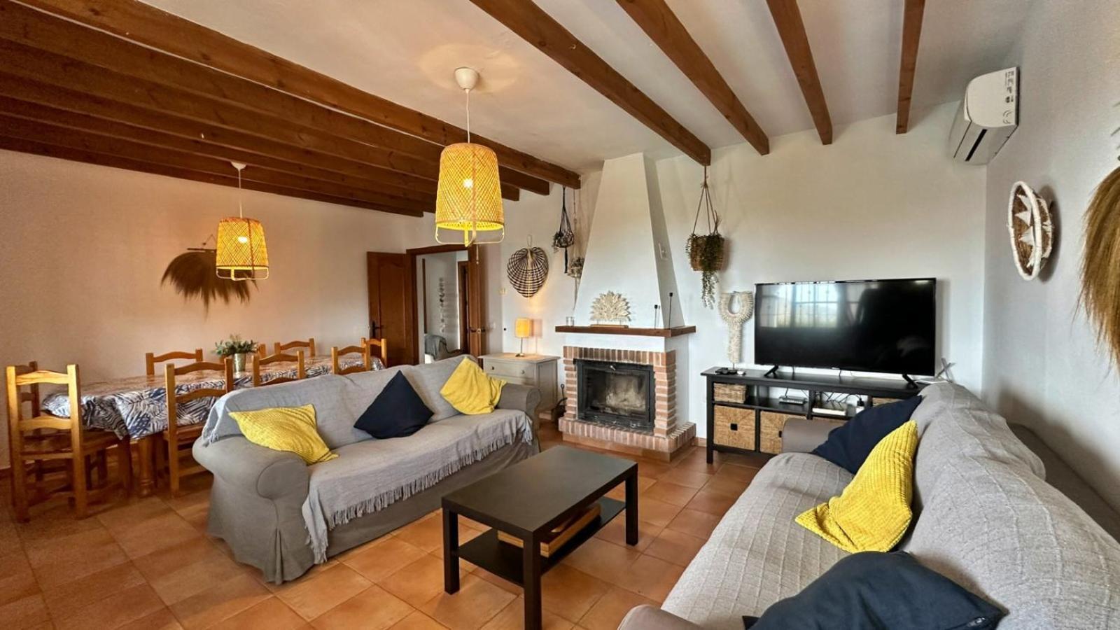 Villa Malaga Con Piscina Vallada, Barbacoa Y Hermosas Vistas By Andaraholidays Exteriör bild