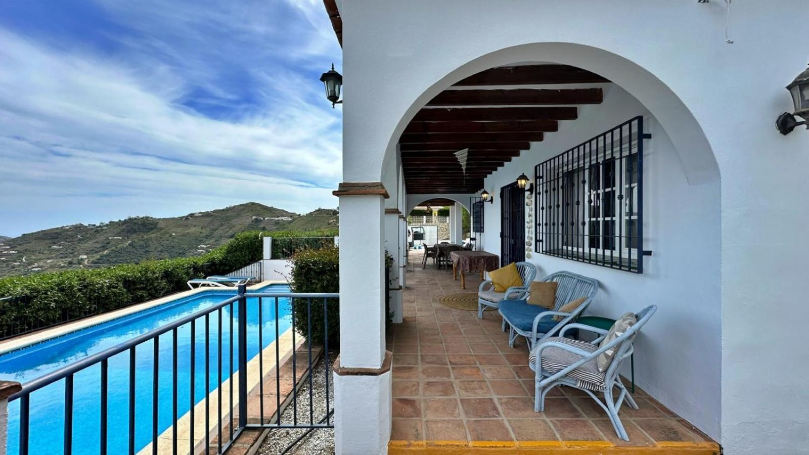 Villa Malaga Con Piscina Vallada, Barbacoa Y Hermosas Vistas By Andaraholidays Exteriör bild