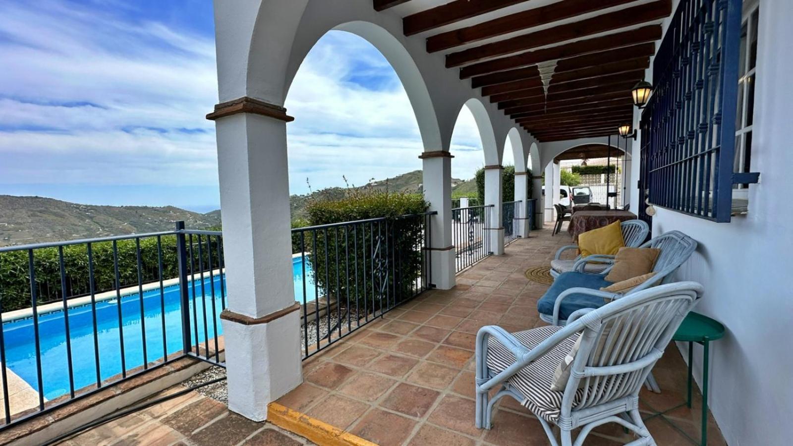 Villa Malaga Con Piscina Vallada, Barbacoa Y Hermosas Vistas By Andaraholidays Exteriör bild