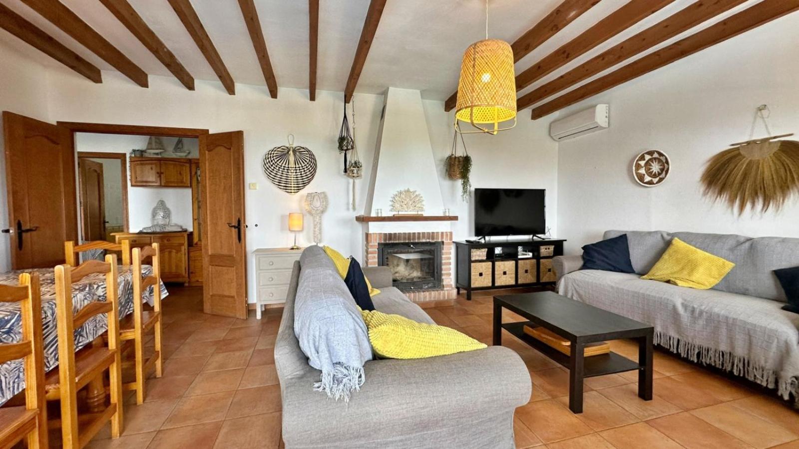 Villa Malaga Con Piscina Vallada, Barbacoa Y Hermosas Vistas By Andaraholidays Exteriör bild